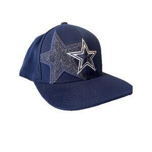 Dallas Cowboys Football Reebok‎ Fitted Hat Size L/XL NFL Football Blue NWOT